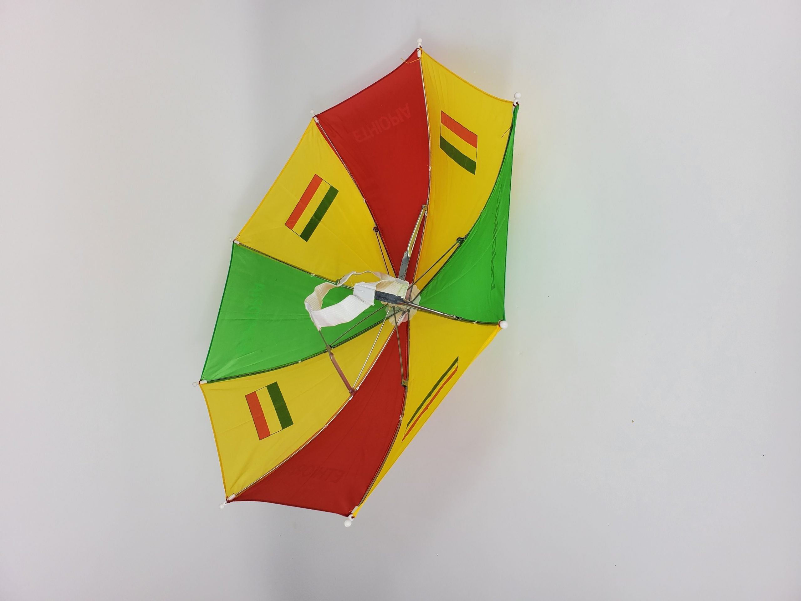 Ethiopian Flag Hat Umbrella