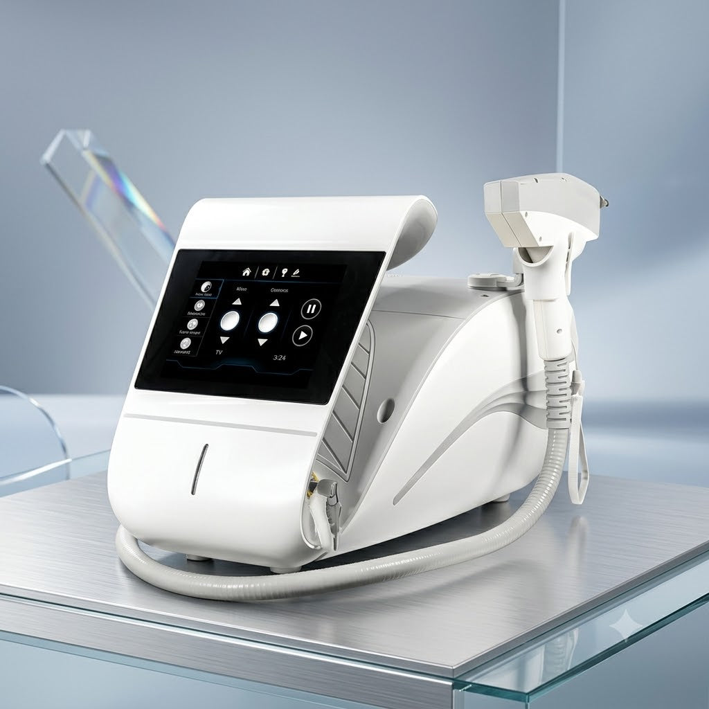 QBeamPlus™ Professional Q-Switched Nd:YAG Laser Machine – Double Rod Tattoo Removal, Pigmentation Therapy & Carbon Facial Skin Rejuvenation System