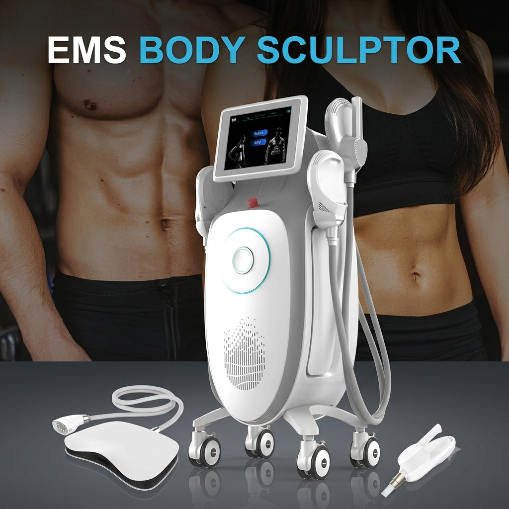 Professional EMS Body Sculptor Machine – High-Intensity Muscle Building & Fat Burning Device with Optional Pelvic Floor Seat