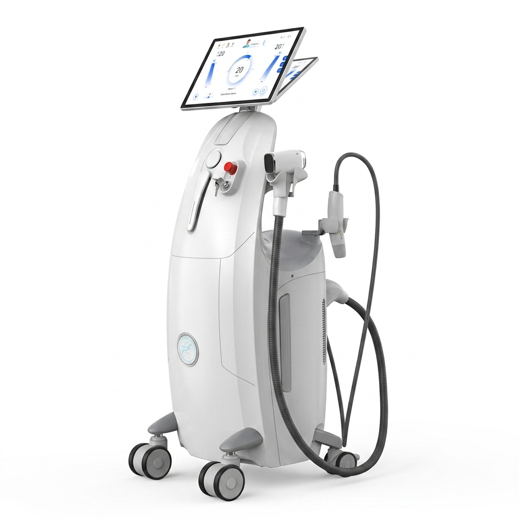 EosICE® Speed Max 4D Diode Laser Hair Removal Machine | Professional 4-Wavelength AI Hair Analyzer Laser System