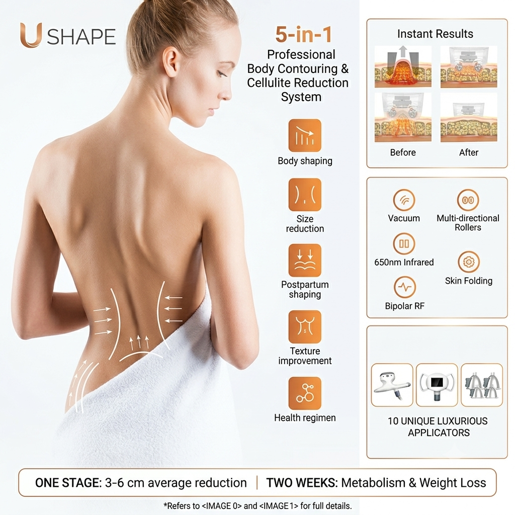 U-Shape 5-in-1 Professional Body Contouring & Cellulite Reduction System