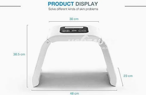 New Latest 7 Color Photon Skin Rejuvenation Facial 7 LED Light Therapy Machine UV PDT LED Light Beautifying Machine